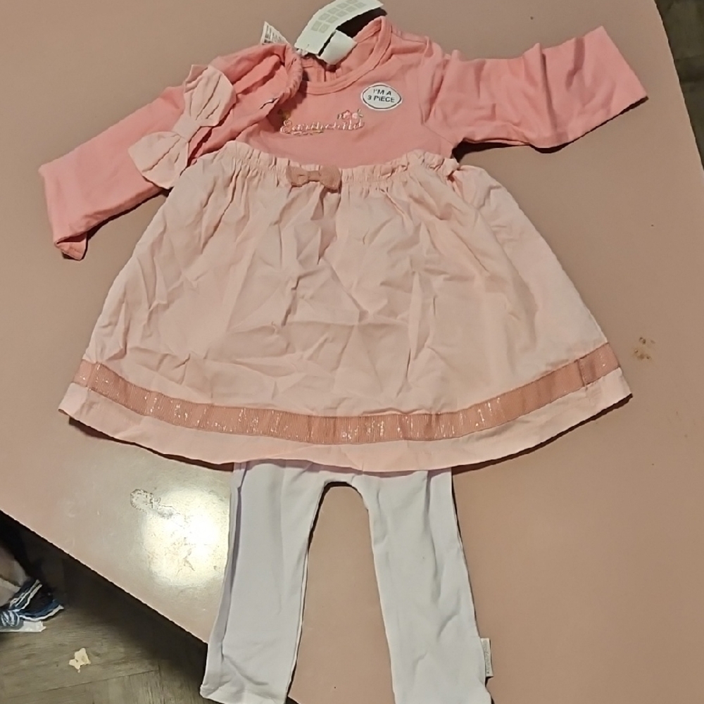 Charming Pink Kids Dance Set